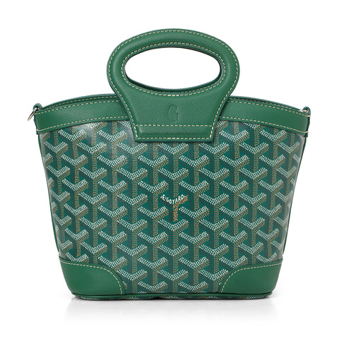 Goyardine Green Beluga Mini 2025 Bag