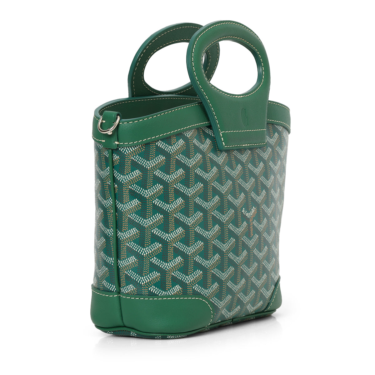 Goyardine Green Beluga Mini 2025 Bag