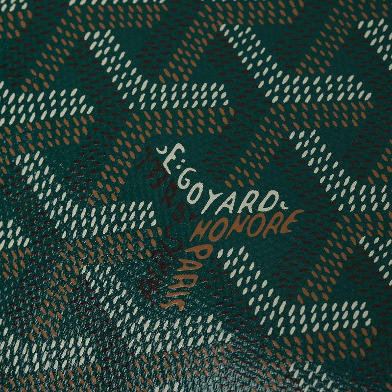 Goyardine Green Beluga Mini 2025 Bag