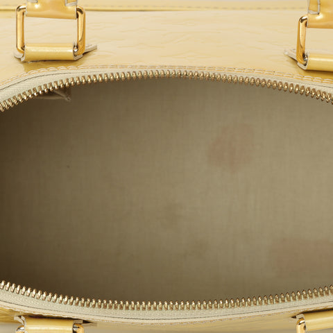 Monogram Vernis Alma MM Bag