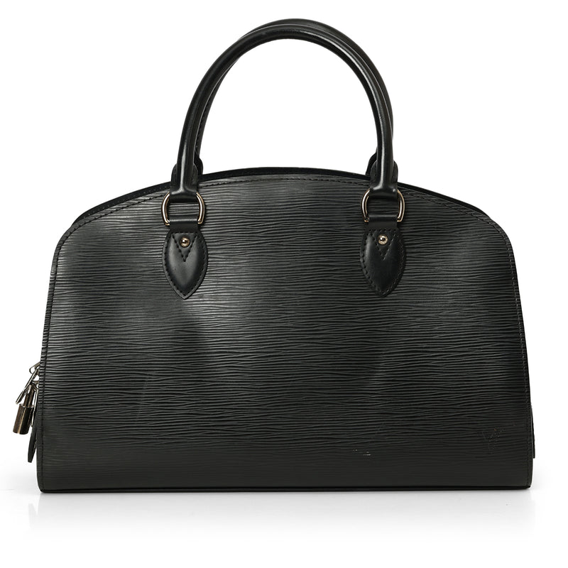 Pre-loved Louis Vuiiton Black Epi Leather Pont-Neuf PM Bag