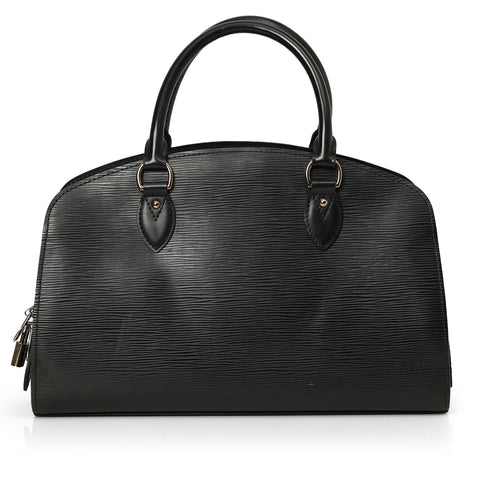 Black Epi Leather Pont-Neuf PM Bag