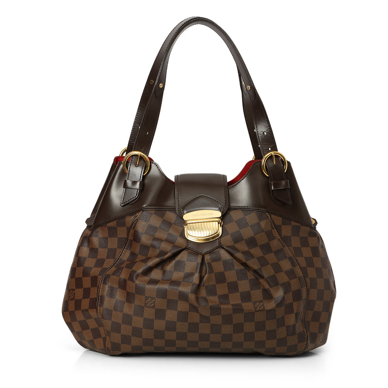 Louis Vuitton Damier Ebene Canvas Sistina GM Bag
