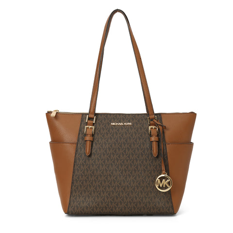 Charlotte Signature Large Zip Tote