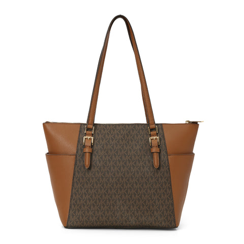 Charlotte Signature Large Zip Tote