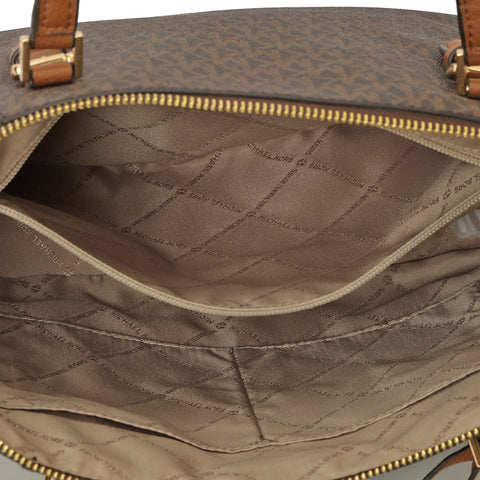 Charlotte Signature Large Zip Tote