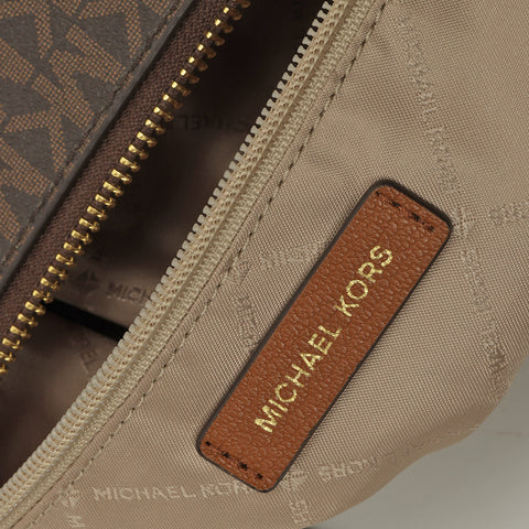 Charlotte Signature Large Zip Tote