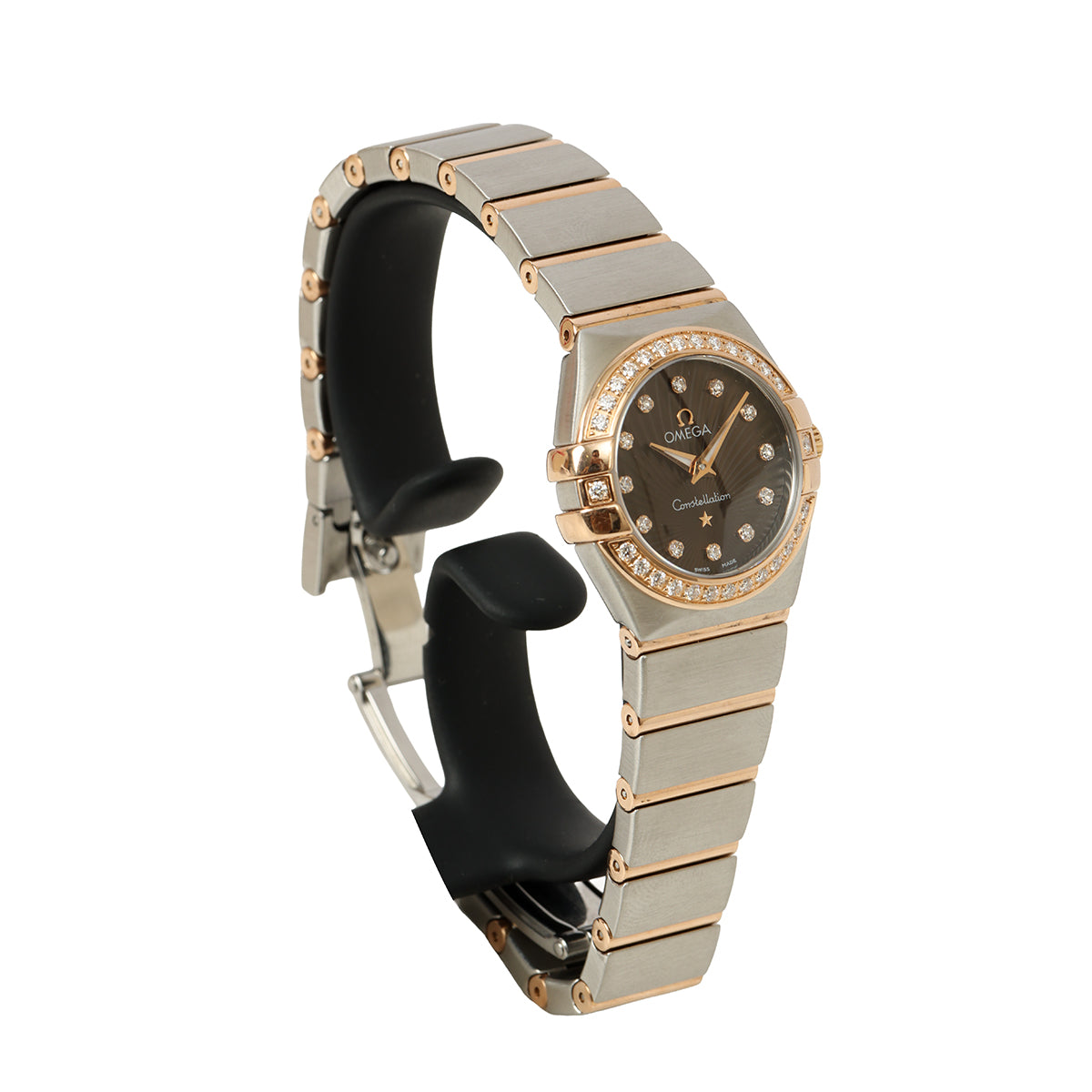 Constellation 25mm with Diamonds on Dial - Gold on Steel