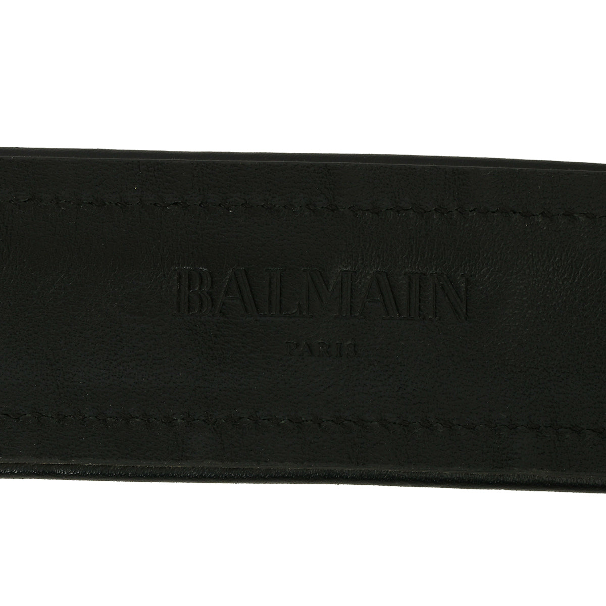 Black Leather Belt Size 95