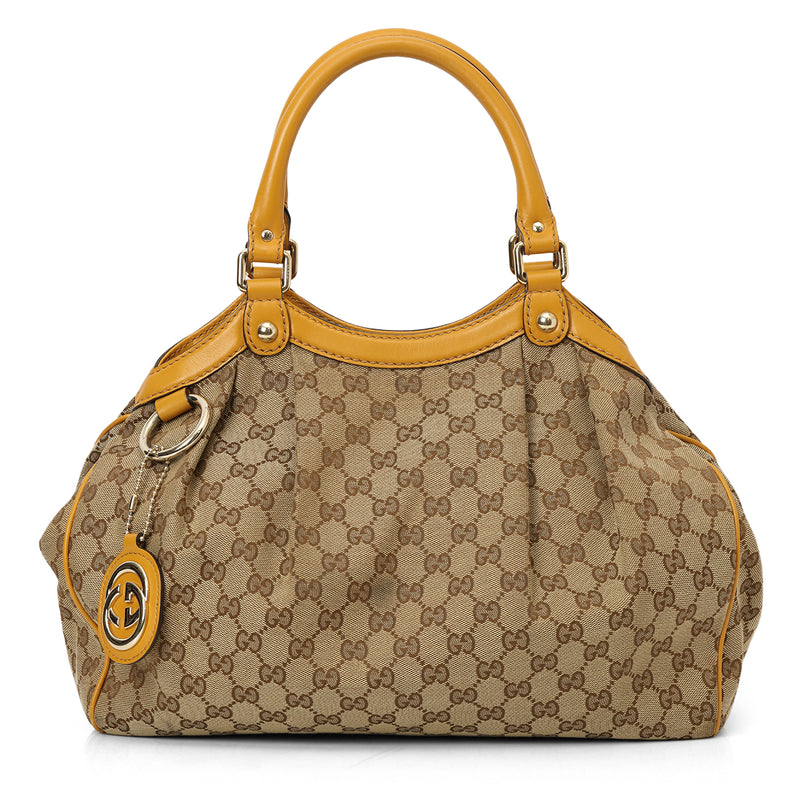 Gucci GG Canvas Small D-Ring Bag