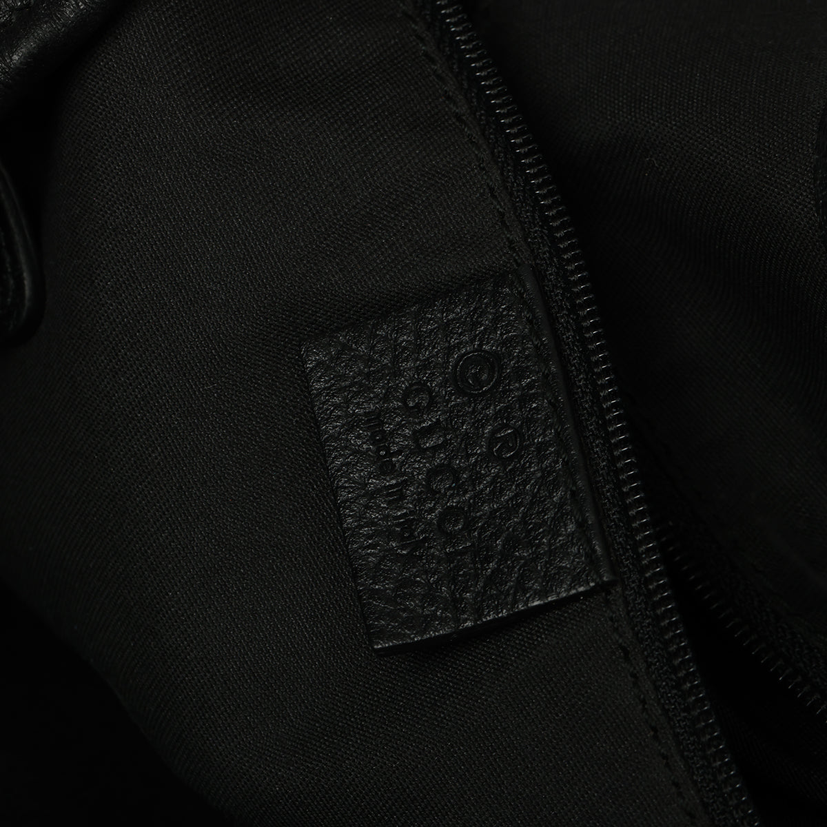 Medium Black Leather Pelham Shoulder Bag