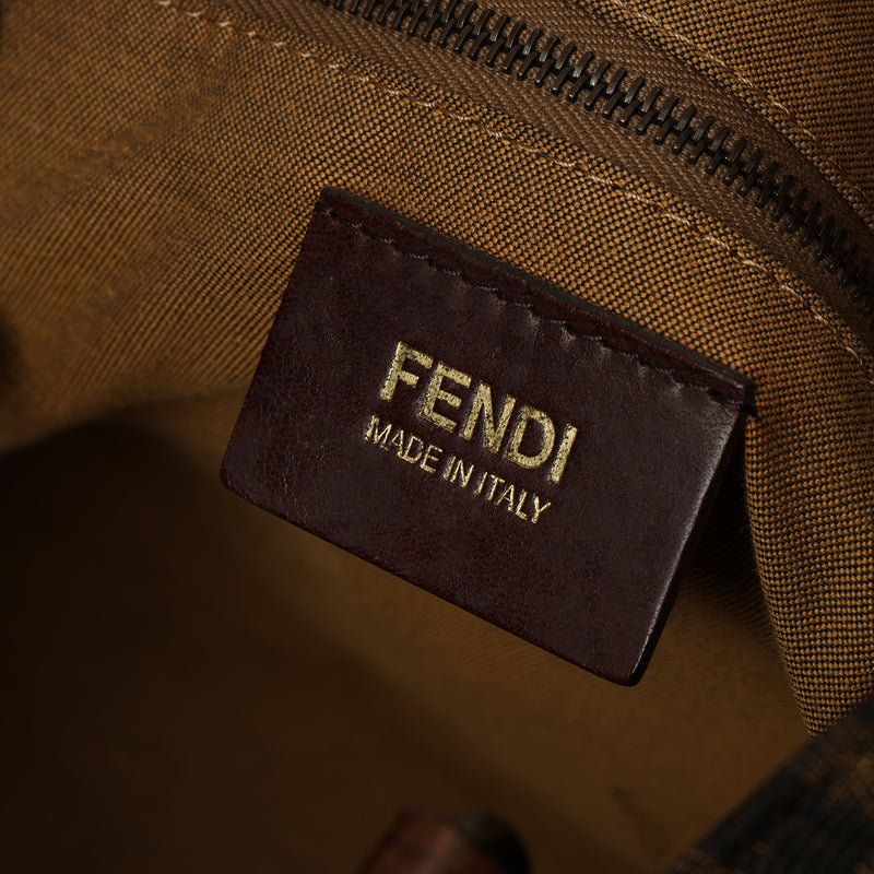 Brown Zucca FF De Jour Bag