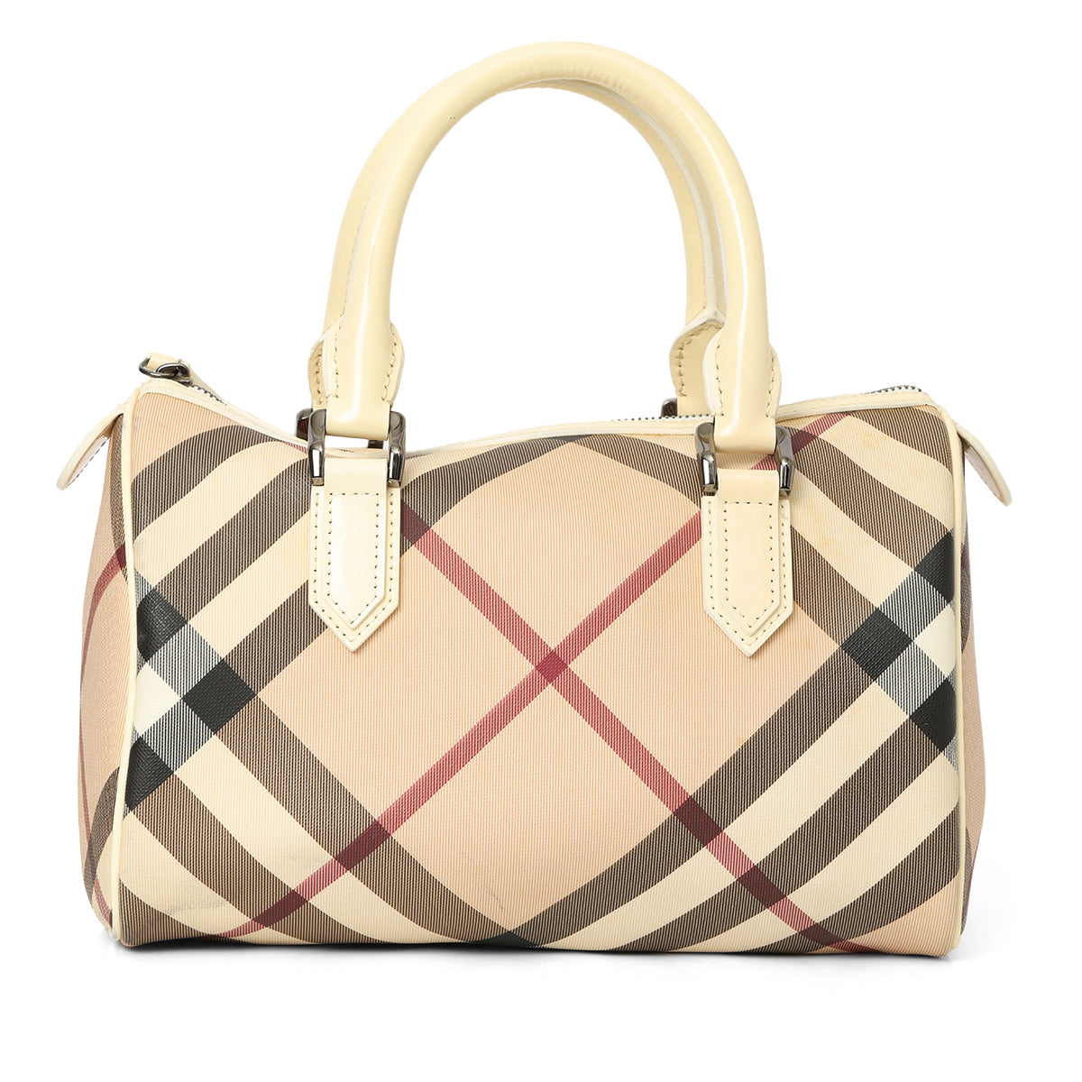 Off- White Supernova Check Chester Bowling Bag