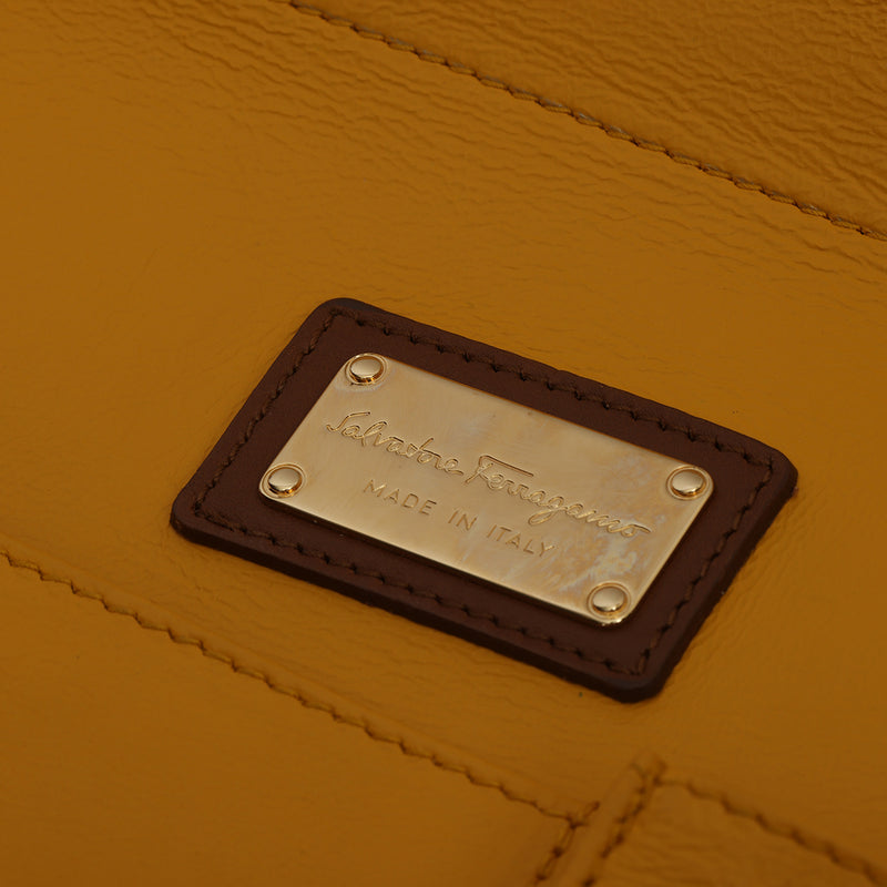 Pre loved salvatore ferragamo medium sofia bag sale