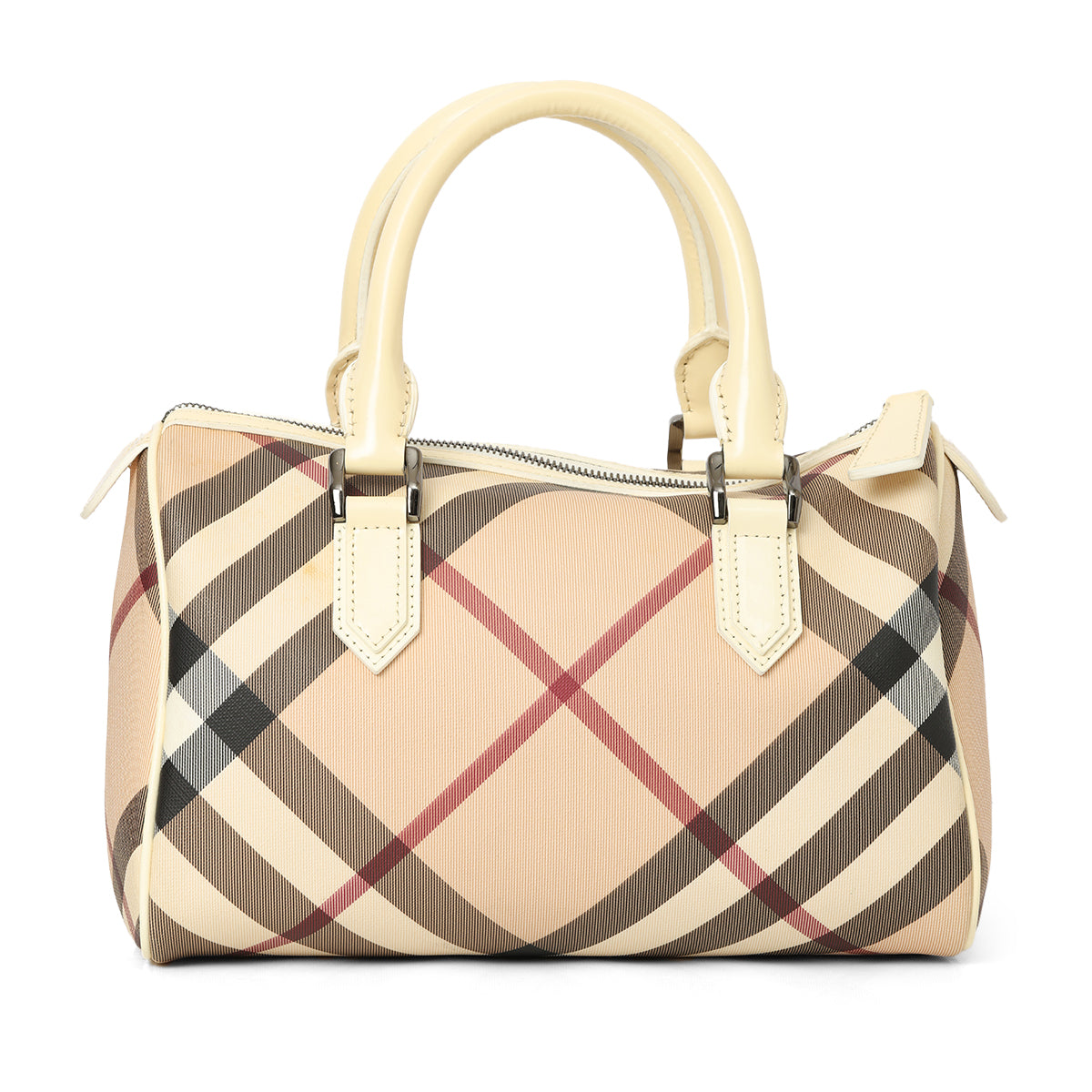 Off- White Supernova Check Chester Bowling Bag