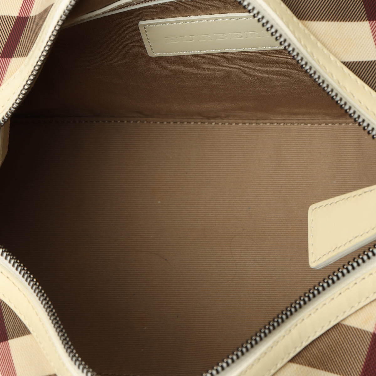 Off- White Supernova Check Chester Bowling Bag