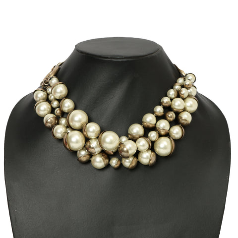 Mise En Dior Pearl Necklace