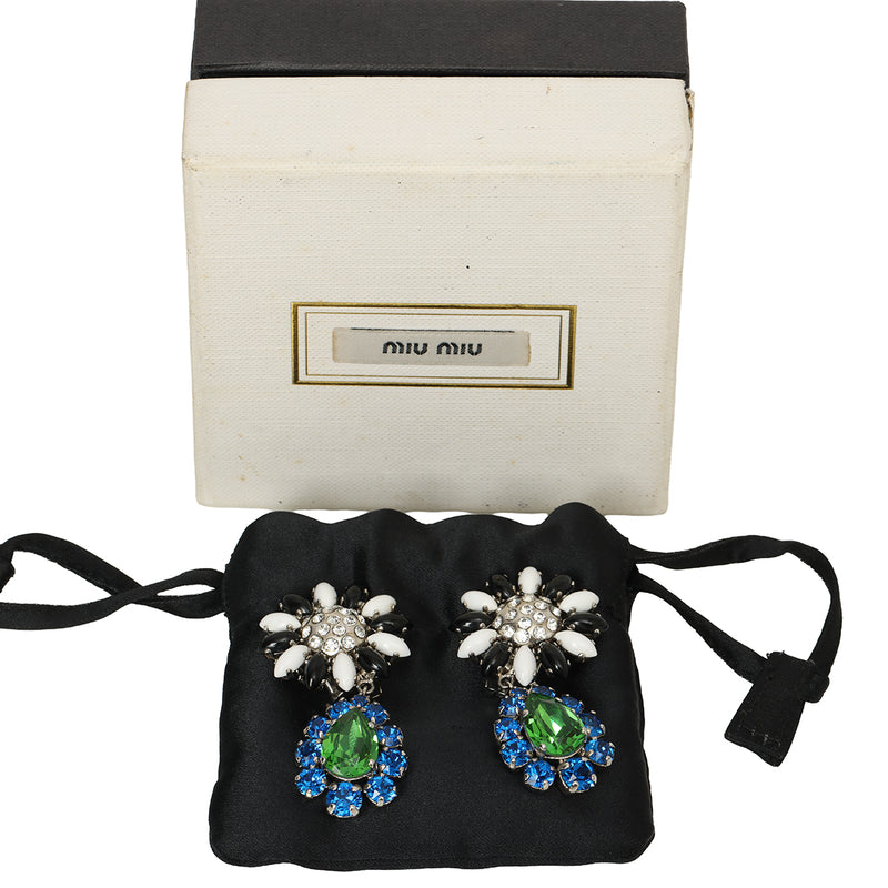 Women Miu Miu Multicolor Drop Earrings