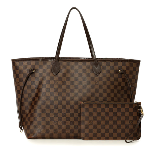 Damier Ebene Neverfull GM Tote