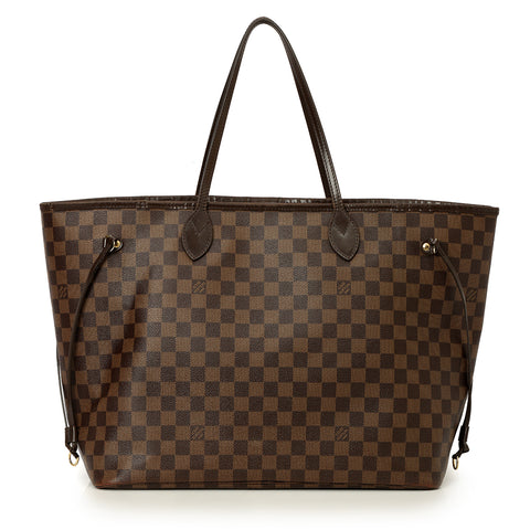 Damier Ebene Neverfull GM Tote