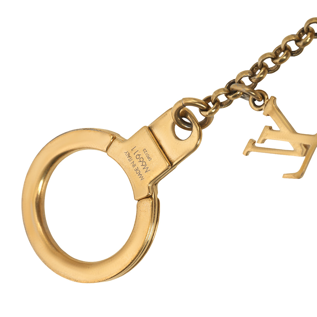 Bijou Sac Chaine Bee Fleur Enamel Gold Tone Bag Charm