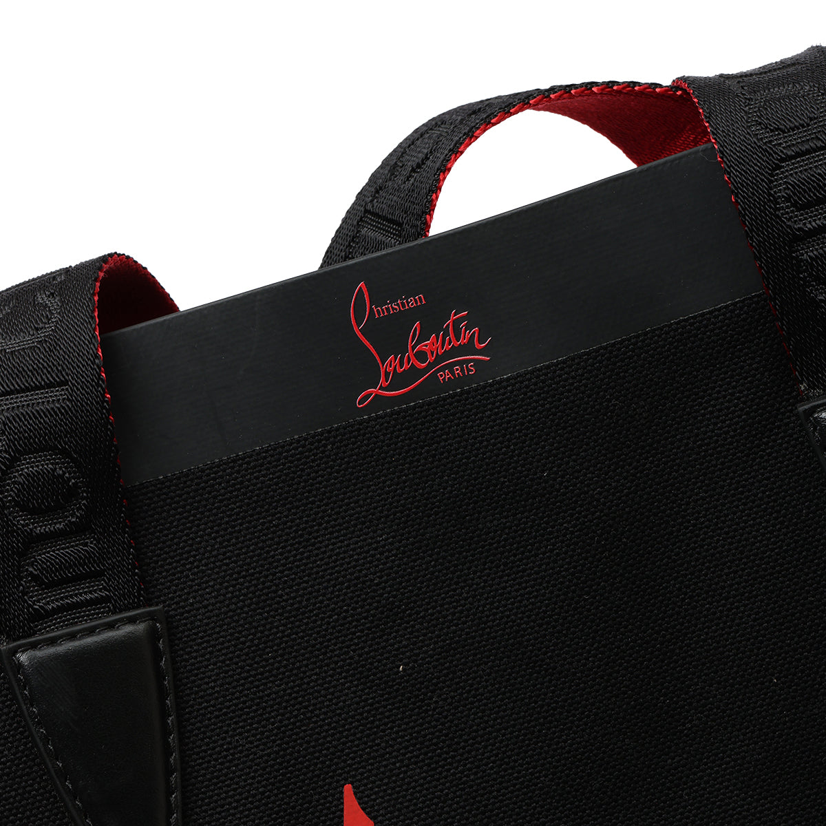 Lace-Trimmed Cabalace Canvas Tote Small