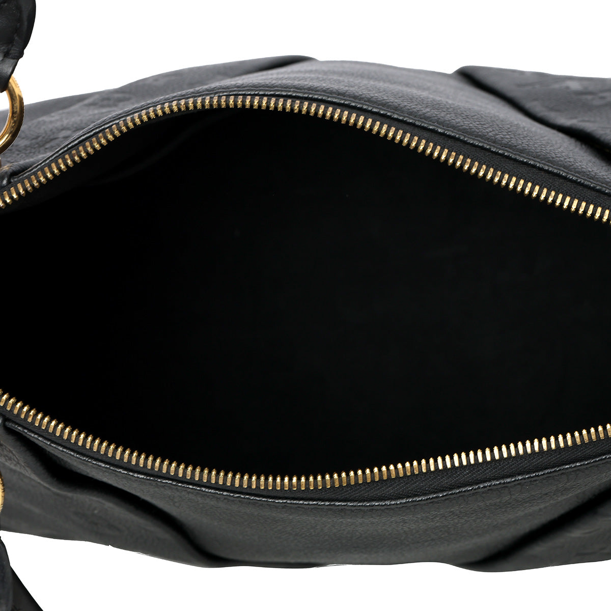 Black Monogram Empreinte Leather V MM Tote Bag
