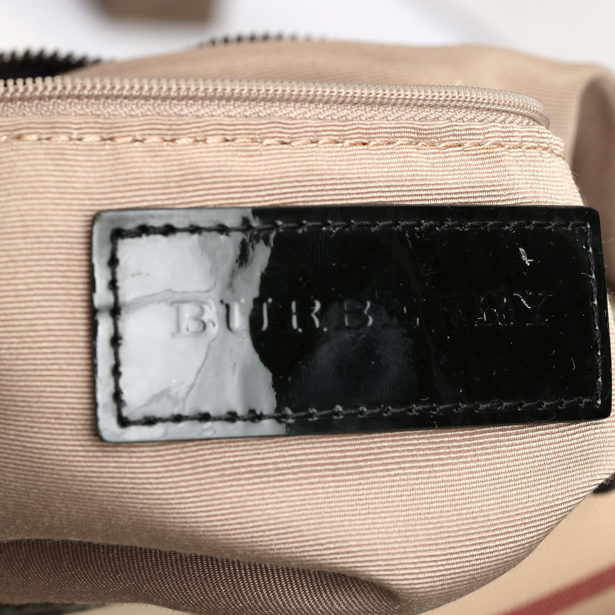 Nova Check Coated Canvas Medium Barton Hobo Bag