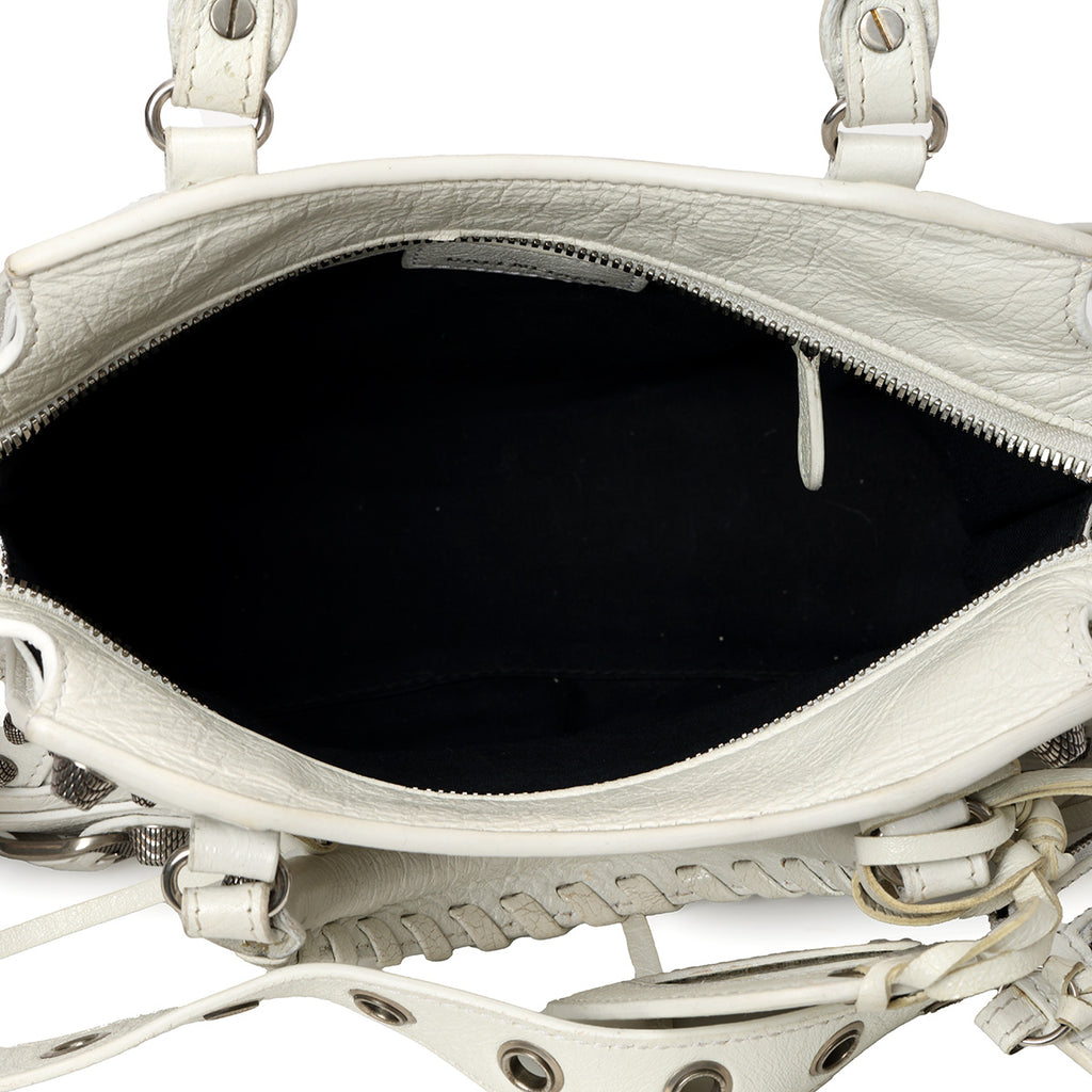 Shop Balenciaga Neo Cagole Small Tote in Black Arena Leather – One