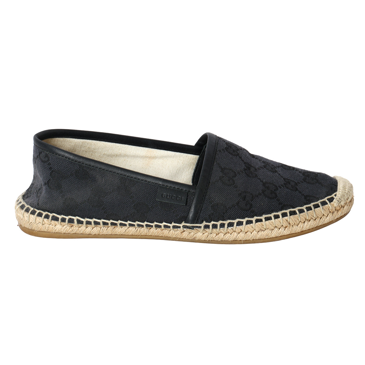 GG Canvas espadrilles Black - size 36.5