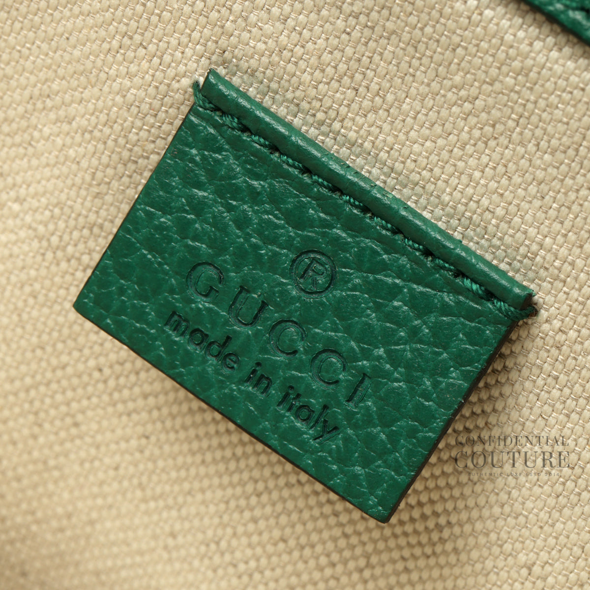Dionysus Medium Green Shoulder Bag