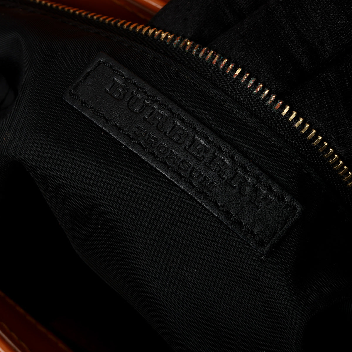 Prorsum Orange Patent Leather Solid Shoulder Bag