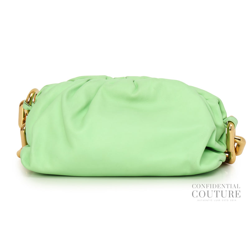 Light Green Teen Chain Pouch Shoulder Bag
