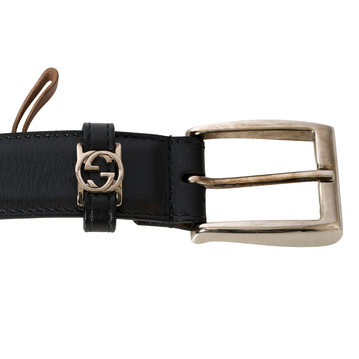 Black Belt with Interlocking GG 38