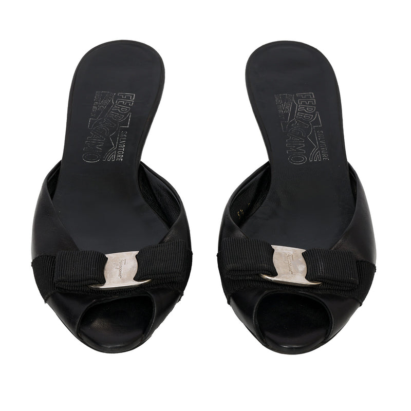 Black Kitten Sandal - Size 5.5
