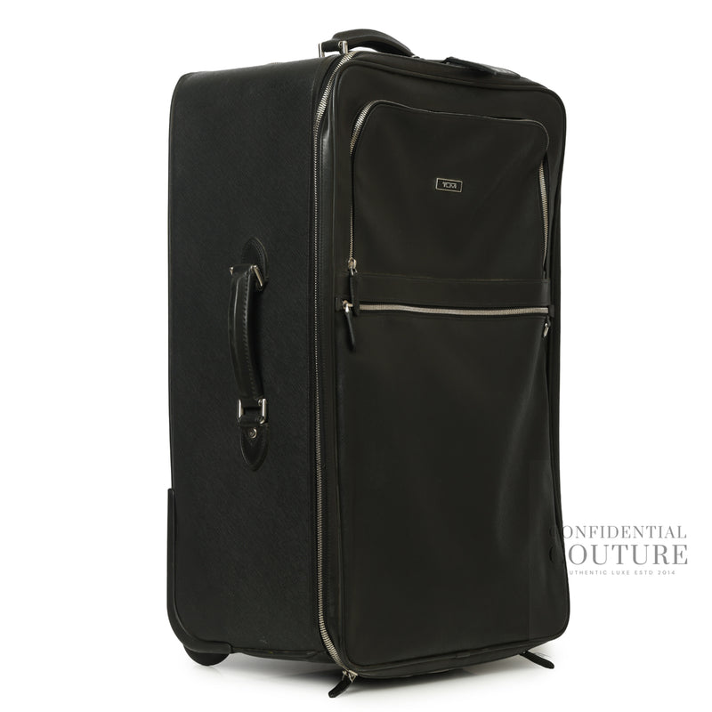 Pre-loved Tumi Alpha Black Saffiano Lux Carry-On Luggage