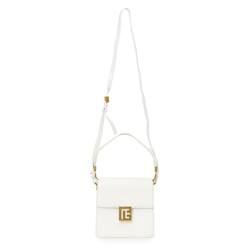 Ely White Small Shoulder Bag