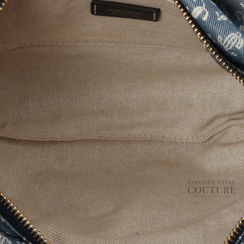 Women Jimmy Choo Bonny Denim Shoulder Bag