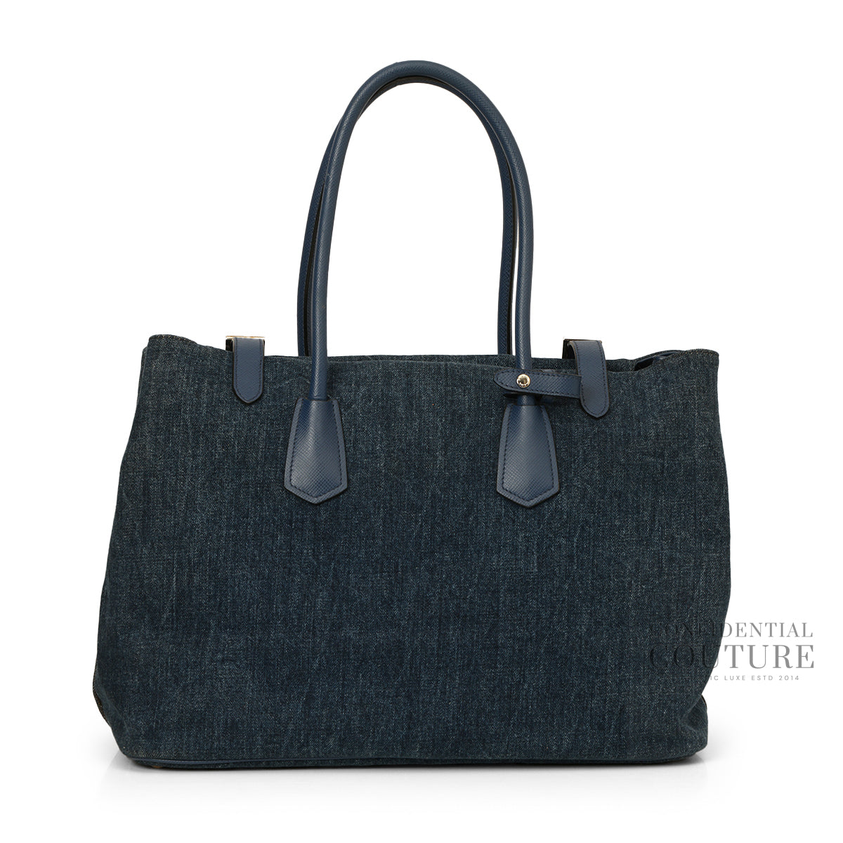 Blue Denim Tote Bag
