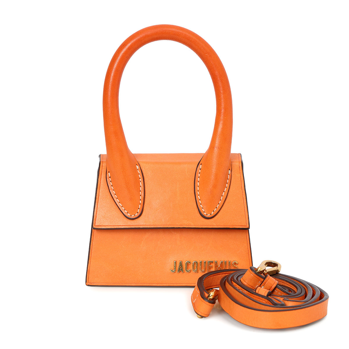 Jacquemus Le Chiquito Orange Crossbody Bag