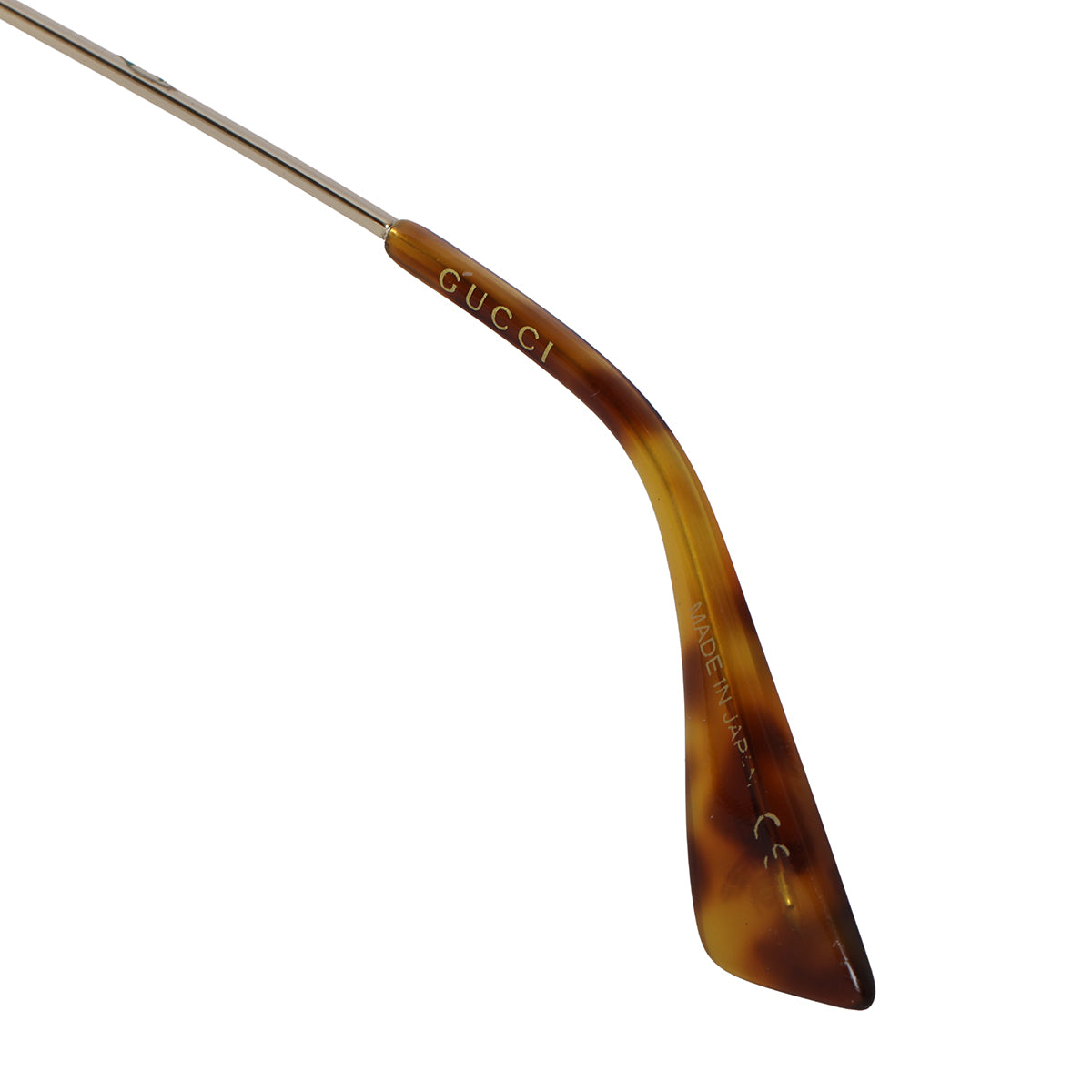 Bee Glitter Gold Rim Aviator Sunglasses