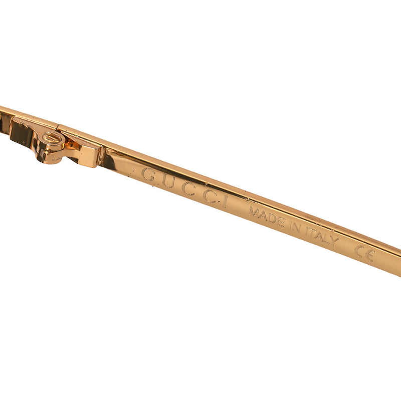 GG 0437A 002 Gold Metal Frame Sunglasses
