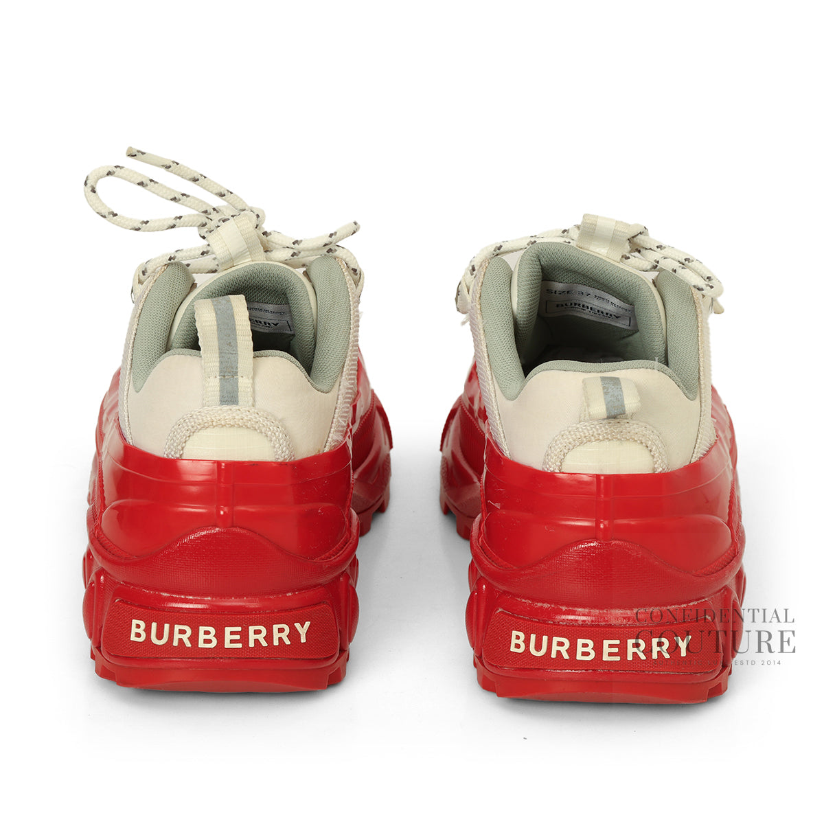 Nylon White/Red Arthur Sneakers EU 37 | UK 4.5 | US 7