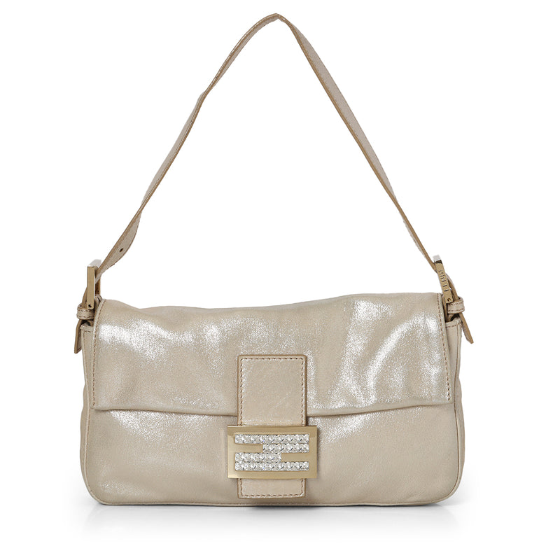 Gold Shimmer Fabric Mama Baguette