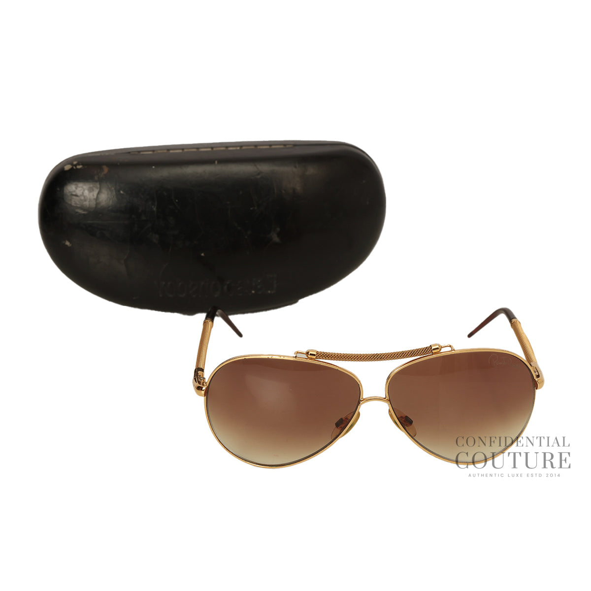 Aviator Full-Rim Sunglasses