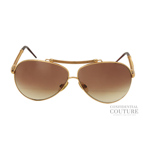 Aviator Full-Rim Sunglasses