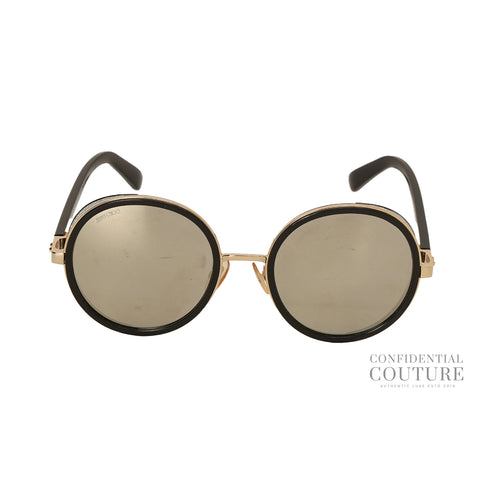 Gold Tone Black Andie Sunglasses