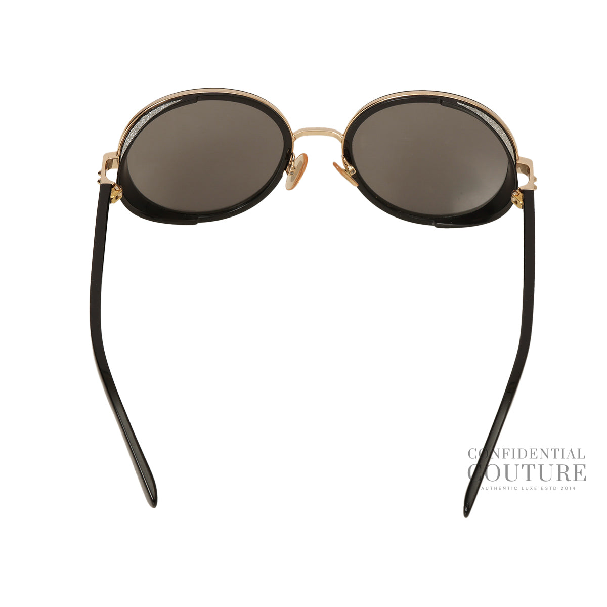 Gold Tone Black Andie Sunglasses