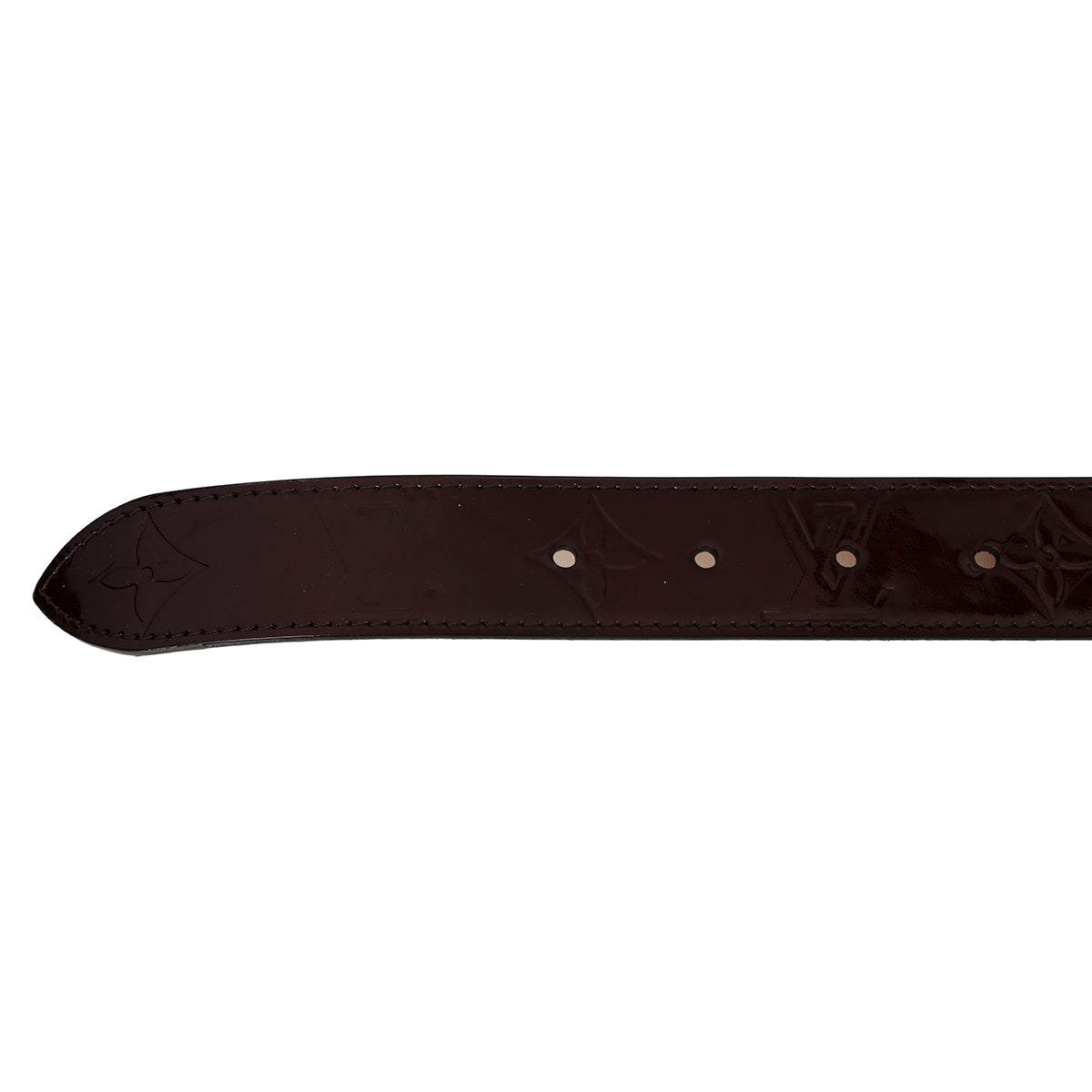 Amarante Monogram Patent Leather Belt