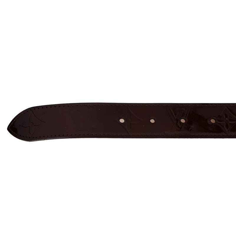 Amarante Monogram Patent Leather Belt